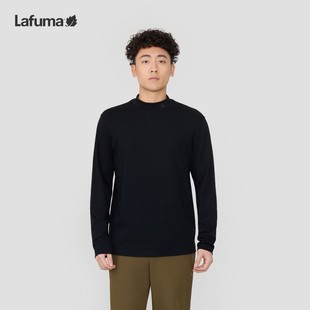上衣LMTS4CL85 棉感打底衫 LAFUMA乐飞叶户外秋冬半高领长袖 T恤男士