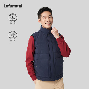 LAFUMA乐飞叶户外秋冬防水防风羽绒马甲男士 保暖背心LMVE3DY96