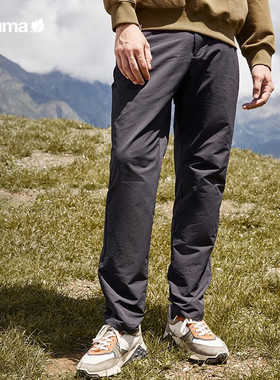 LAFUMA乐飞叶户外长裤男士休闲裤保暖秋冬工装直筒裤LMPA3CL66