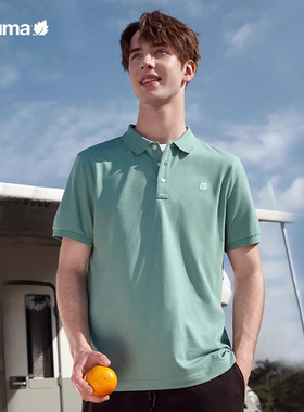 LAFUMA乐飞叶户外夏季纯棉亲肤商务翻领POLO衫男短袖T恤LMTS3BS60