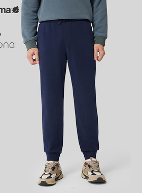 LAFUMA乐飞叶户外sorona弹力运动卫裤男士束脚针织长裤LMPA3CL26