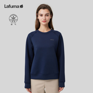 LAFUMA乐飞叶户外吸湿透气空气层卫衣女圆领保暖上衣LFTS3CW20