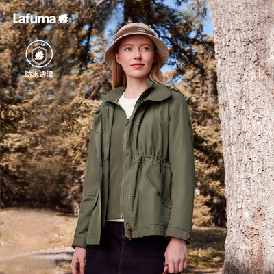 lafuma户外夹克三合一乐飞叶女