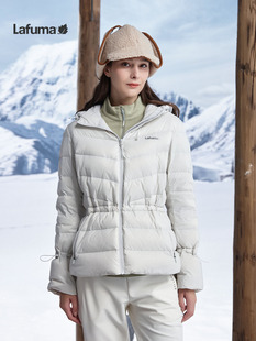 LAFUMA乐飞叶户外轻薄羽绒服女秋冬短款 保暖鹅绒羽绒服外套