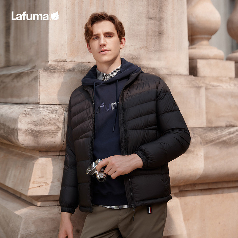 LAFUMA乐飞叶户外露营冬季抗菌保暖大鹅绒轻量羽绒服LMJU2DY62