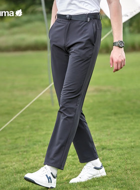LAFUMA乐飞叶户外露营通勤宽松裤子男亲肤修身直筒长裤LMPA3AL32