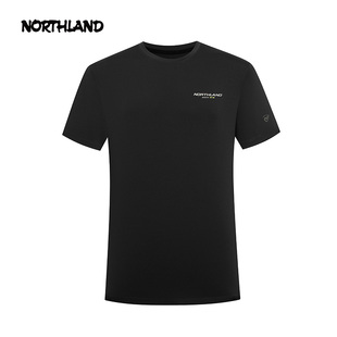 诺诗兰商场同款 T恤男25夏户外登山防晒凉感上衣NTSFH5499S 短袖