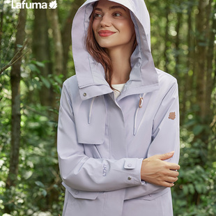 LAFUMA乐飞叶户外防水冲锋衣女士夹克防风防雨徒步登山外套