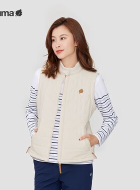 LAFUMA乐飞叶户外秋冬新雪丽防泼水棉服马甲女背心上衣LFVE4CM85