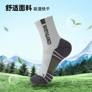 诺诗兰商场同款 女耐磨透气跑步袜NSCFH2005S 低帮徒步袜25秋冬新款