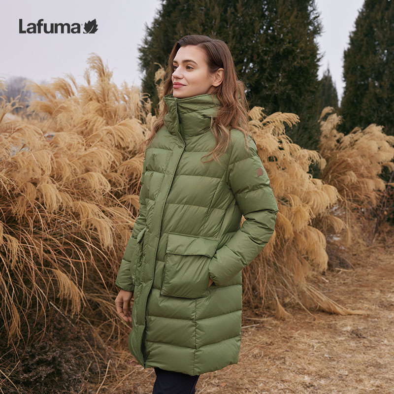 lafuma户外中长款女羽绒服