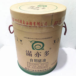 四川满亦多食用猪油25L和25kg 一级 煎炒煮 满意多糕点烘培脂肪油