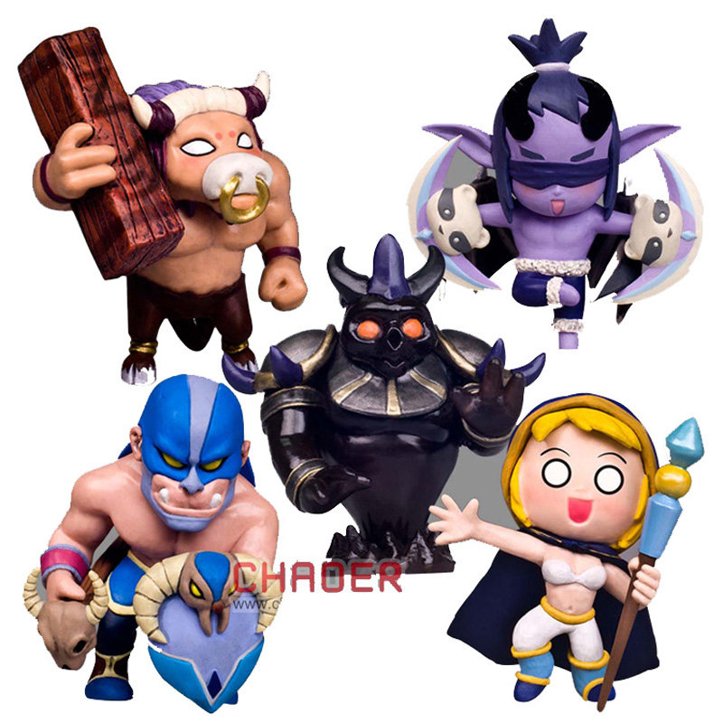 dota2游戏周边 q版旱地神牛影魔灵魂守望风行者 模型手办公仔摆件