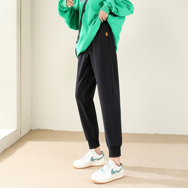 绒运动裤子女2022秋冬灰色哈伦卫裤女宽松束脚加厚保暖休闲裤318F,孕妇装/孕产妇用品/营养,孕妇休闲裤,淘宝优惠券,粉丝福利购,淘宝优惠卷