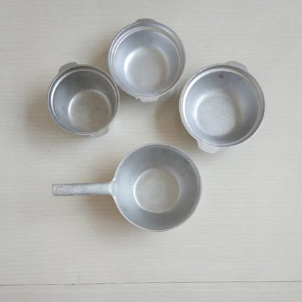 铝合金水瓢铝制砂锅米线专用可定制铸铝水瓢老式加厚可加热小铝锅
