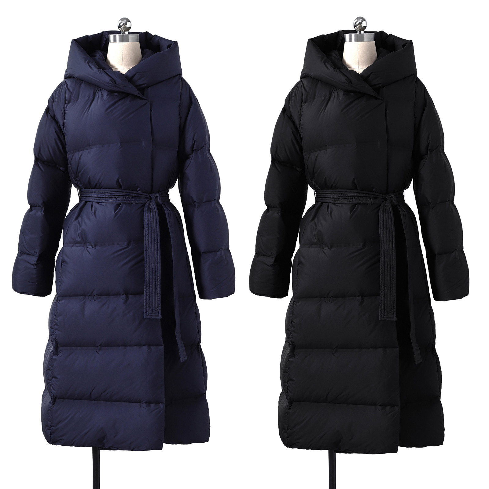 巨好！极简美学 轻盈加厚90白鹅绒发热连帽修身显瘦中长款羽绒服,女装/女士精品,羽绒服,淘宝优惠券,粉丝福利购,淘宝优惠卷