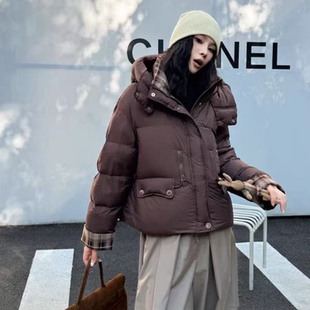 Y314 【无小兔子挂件】冬季新款时尚休闲减龄百搭短款羽绒服MAN