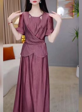 5135 新款超火爆轻薄纯色时尚显瘦套裙