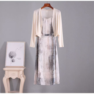 优雅气质时尚 新品 显瘦两件套套裙 夏季 3366