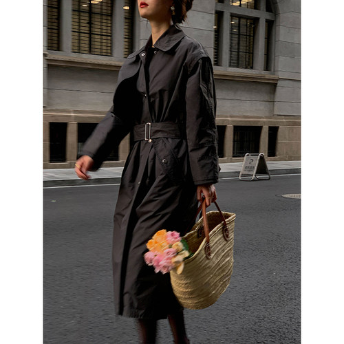 ThePeach21A/H廓形剪裁双层夹