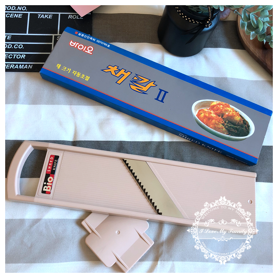 韩国进口切丝器擦丝器刨丝器 切丝板 擦丝刀搓菜板 粗细可调节