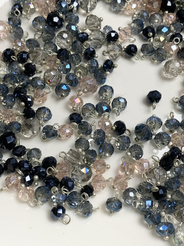 透明仿水晶吊坠diy服装发饰包包袜子鞋帽洛丽塔装饰辅料小配件