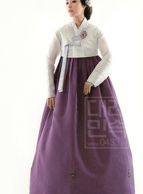 韩国进口面料韩服女士韩服朝鲜族民族服装563H-W02116
