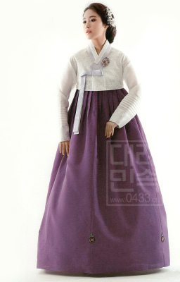 韩国进口面料韩服女士韩服朝鲜族民族服装563H-W02116