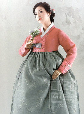 韩国进口面料韩服新娘妈妈婚礼韩服730H-W02009