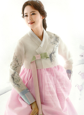 韩国进口面料韩服新娘婚礼结婚敬酒韩服710H-X02067