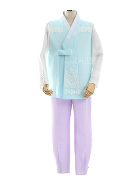 男士韩服韩国式婚礼敬酒服朝鲜族民族传统服饰新郎结婚礼服M10275