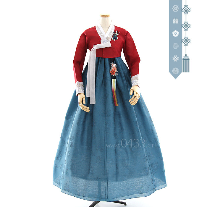 朝鲜族民族服装新娘妈妈婚礼结婚敬酒礼服韩国女士韩服H-X10163