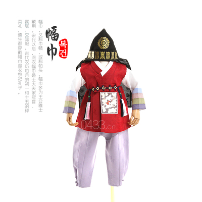 男童朝鲜生日韩服