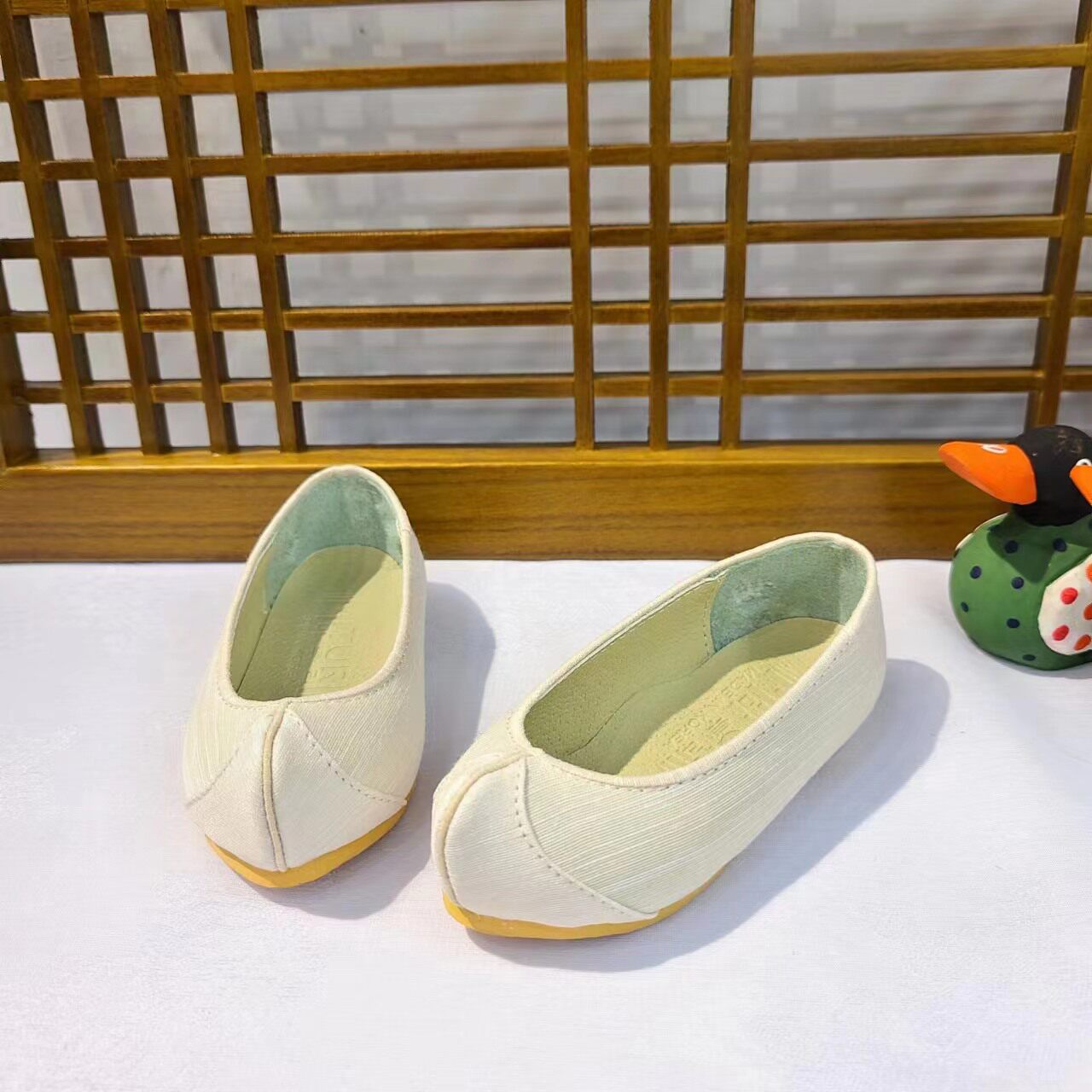 韩国原装进口一周岁女宝宝韩服勾鞋130mm婴儿鞋女儿童鞋RX22003
