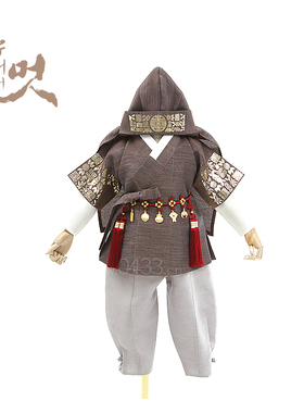 韩国男童儿童韩服朝鲜服装男宝宝一周岁生日礼服王子韩服E22021