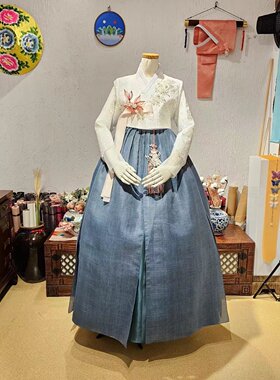 朝鲜族民族服装女士韩服婚礼结婚仪式礼服妈妈韩服W23020