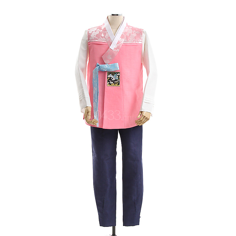 男士韩服韩国式婚礼敬酒服朝鲜族民族传统服饰新郎结婚礼服M10277