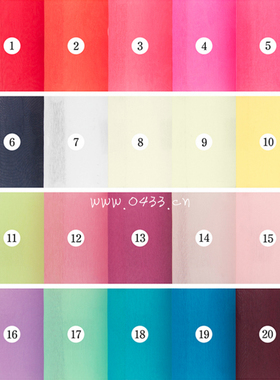 韩国进口韩服面料拿来娟 宽110cm，半米的价格1-20号H-P08117