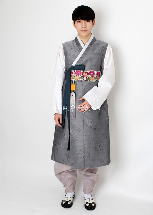 韩国进口男士新郎婚礼韩服 古装韩服 民族服装H-M01012
