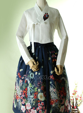 韩国生活韩服 平时穿的韩服棉上衣 朝鲜民族服装 H-S01128