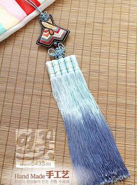 韩国原装进口牛角手绣韩服挂件 汽车挂件 力量的象征/H-P02663-6