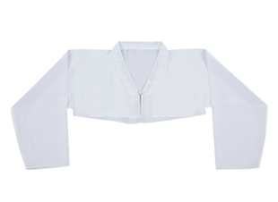 韩服白色防透衬衣 PC1 光是一件小上衣