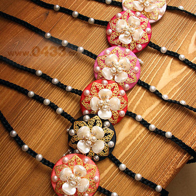 韩国舞台演出儿童新娘朝鲜族发带