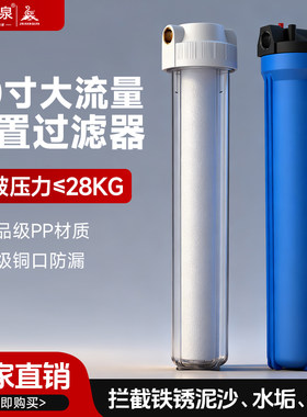 金线泉20寸加厚前置过滤器