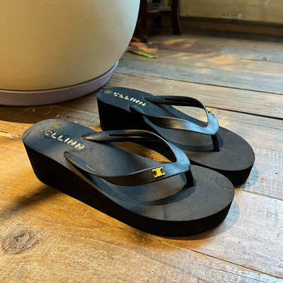 厚底增高拖鞋女夏休闲百搭人字拖