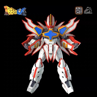 创模玩 魔动王 超级光能使者 超级波涛 超级风暴使者拼装模型