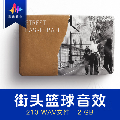 街头篮球投篮运球控球入网音效 Edible Audio Street Basketball