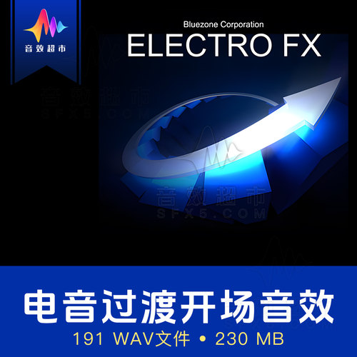 电音电子舞曲EDM/Techno/Dubstep开场过门/Drop音效 Electro FX