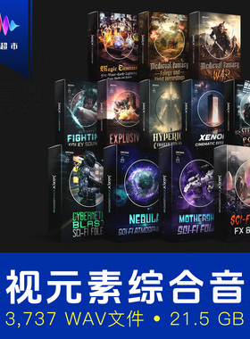 影视综合音效Ghosthack x Boom Library Sound FX & Foley Bundle
