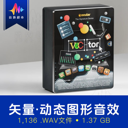 动态图形PPT图表演示音效 Ocular Sounds Vector Motion Graphics